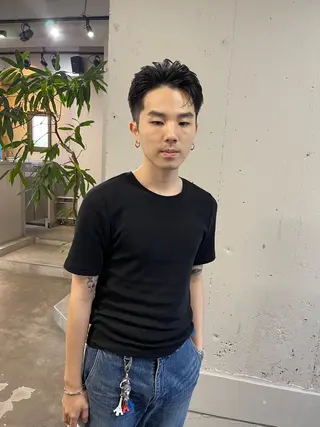 メンズ メンズヘア ナチュラルパーマのヘアスタイル