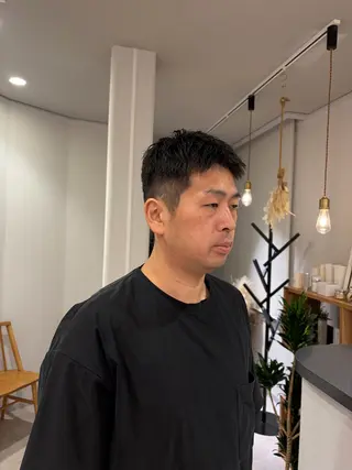 ショート メンズ yu riのヘアスタイル