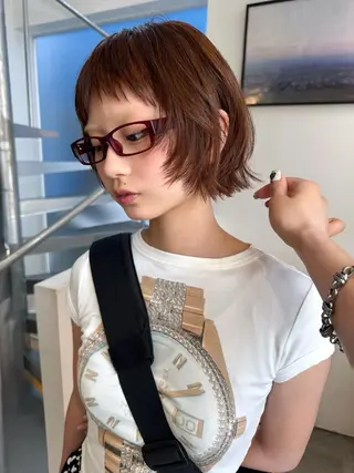 ショート LANAdesign bleach 🪐のヘアスタイル