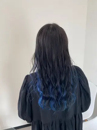ロング カラー 大森 壱成のヘアスタイル