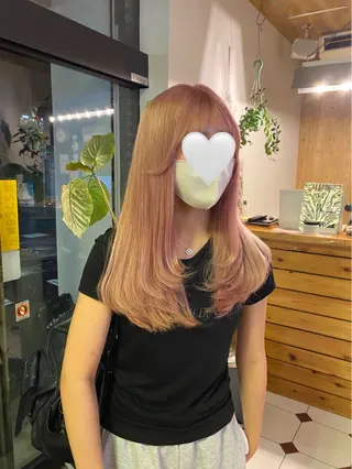 ロング 栢木 海央のヘアスタイル
