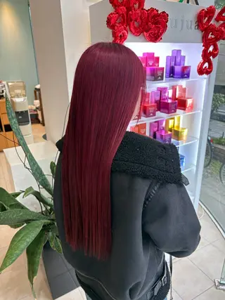 ロング ひがし のののヘアスタイル