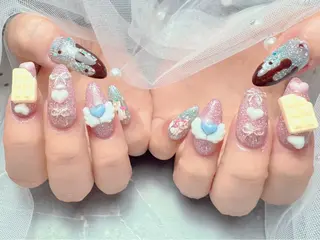 ネイル マジック ミラーのネイルデザイン