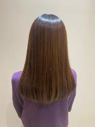 ミディアム 福木 康助のヘアスタイル