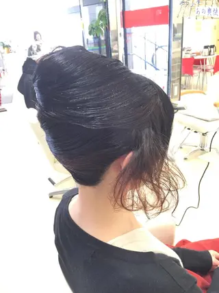 ヘアアレンジ 髪質改善/デザイン/ 天王寺/奥野和広のヘアスタイル