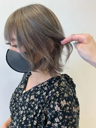 カラー 暖色/ブリーチカラー 🎀 M i k uのヘアスタイル