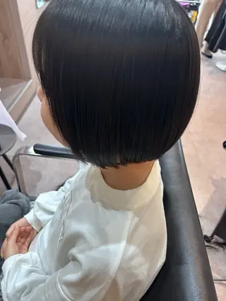 ショート TOSHIKI 透明感カラー🌈のヘアスタイル