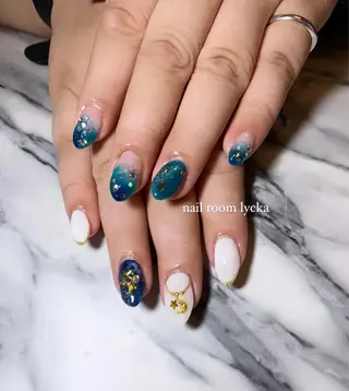 ネイル ネイルルームリッカ 𝐦𝐚𝐲𝐮のネイルデザイン