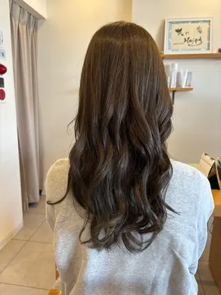 ロング カラー 近藤 風華のヘアスタイル