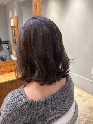 ミディアム パーマ ／emiのヘアスタイル