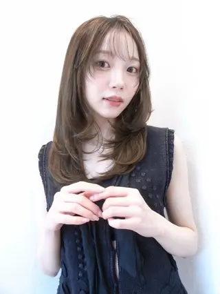 ロング 🔆韓国 norika🔆のヘアスタイル