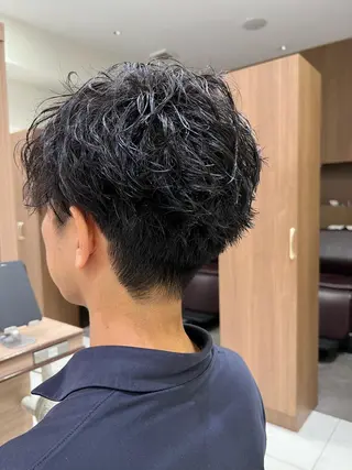パーマ メンズ 田代 祐太のヘアスタイル