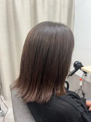 ミディアム TELA HAIR 店長 塩田のヘアスタイル
