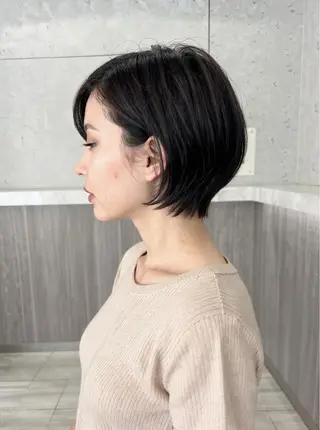 ショート カラー 佐藤優晟/カラー/ 癖毛ショート/表参道のヘアスタイル
