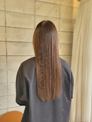 ロング な ほのヘアスタイル
