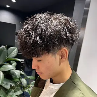 ショート カラー パーマ メンズ キッズ 🔥パーマ特化🔥 優馬のヘアスタイル