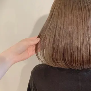 ミディアム カラー ヘアアレンジ sumina すみなのヘアスタイル