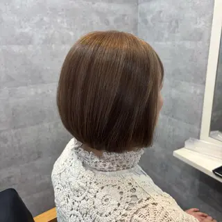 ショート カラー 🐘おおうちみお🐘 /🍎暖色カラー🌸のヘアスタイル