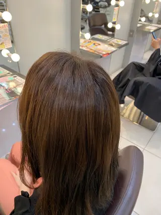 ロング カラー 髪質改善/レイヤー ハッシュカットひなたのヘアスタイル