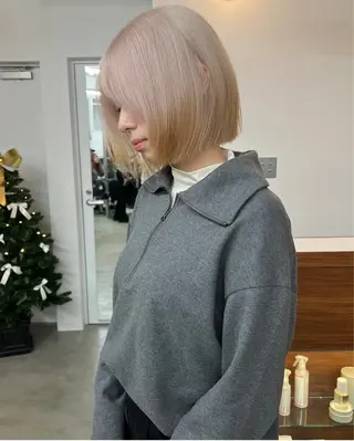 ロング カラー 大阪梅田/ イマムラミヅキのヘアスタイル