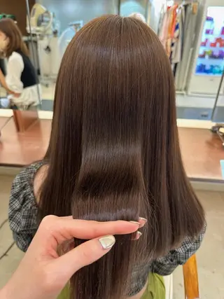 カラー セミロング VanCouncil 札幌本店のヘアスタイル