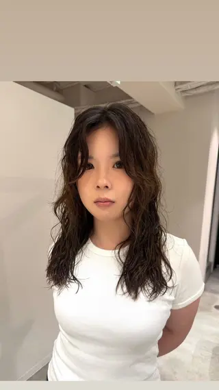 ロング パーマ ニュアンスパーマ /ボブパーマriseのヘアスタイル