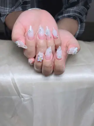 ネイル Sora nail 長さ出し専門店のネイルデザイン