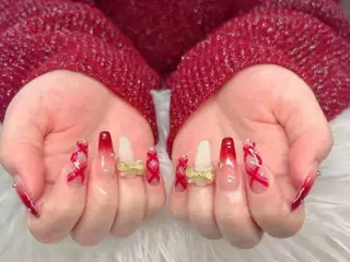 ネイル Hana Bloom Nail💜Akiのネイルデザイン