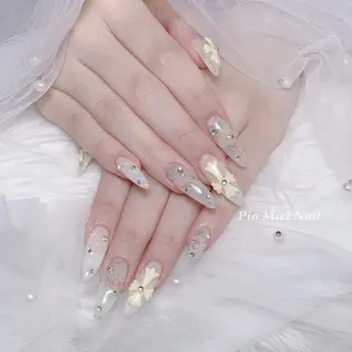 ネイル HANA 長さだしのネイルデザイン