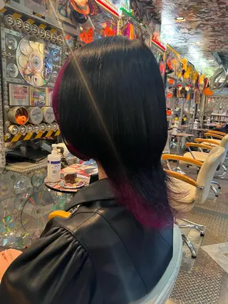 ミディアム カラー KOYA ｺﾔのヘアスタイル