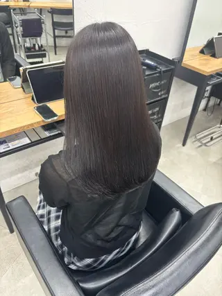 セミロング カラー 透明感カラー🫧 /hinaのヘアスタイル