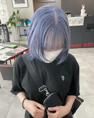 ミディアム 佐藤 香太のヘアスタイル