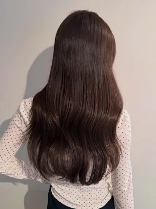 ロング カラー knock な お 烏丸御池のヘアスタイル