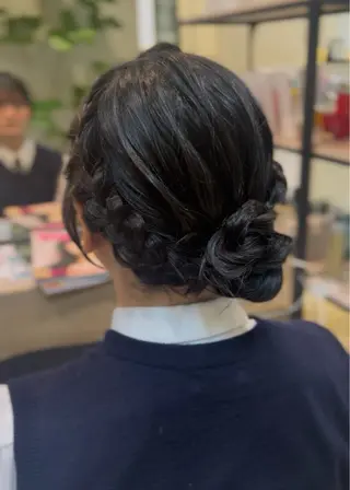 ヘアアレンジ レイヤー⌇﻿アレンジ ⌇﻿misato🩶のヘアスタイル