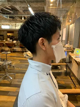 ショート メンズ repose日本橋 室町のヘアスタイル