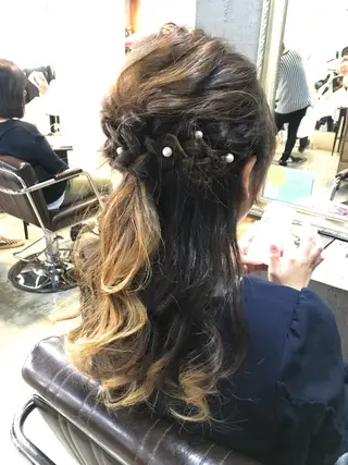 ヘアアレンジ メンズカットパーマ 似合わせカット 小林のヘアスタイル