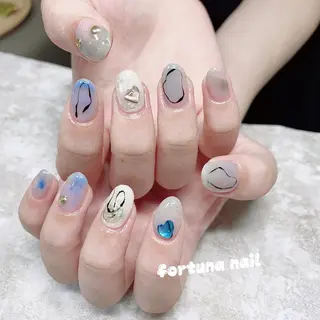 ネイル Nail •Head スパFortunaのネイルデザイン