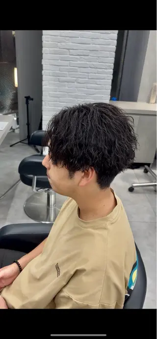 メンズ 【OVARL】メンズ パーマ/さかしょーのヘアスタイル