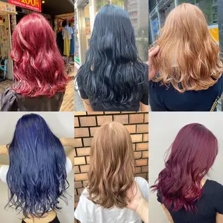 ロング カラー 色落ちまで可愛い🧚 心斎橋hikaruのヘアスタイル