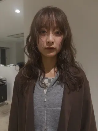 ロング 奥野 涼香のヘアスタイル