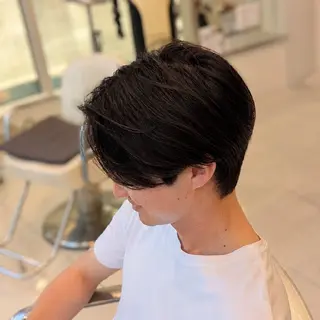 ショート パーマ 髪質改善 カミムラのヘアスタイル