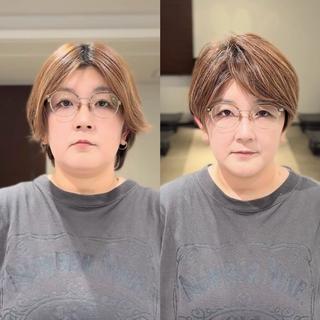 ショート ✨大人ショート特化 /カットモデル/銀座のヘアスタイル