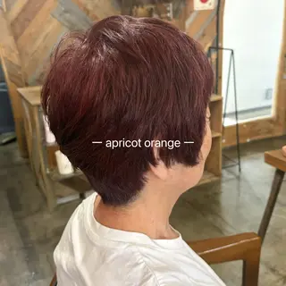 ショート カラー Hina/カラー特化 /艶カラーのヘアスタイル