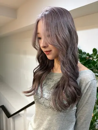 ロング 艶々ブリーチ職人🎀 あげは💖のヘアスタイル
