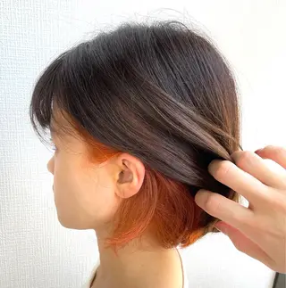 ショート カラー ゲーマー美容師 KENTOのヘアスタイル
