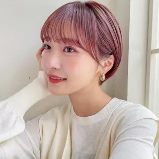 ショート カラー ✨👑お洒落ショート ❣️村上せいな✨のヘアスタイル