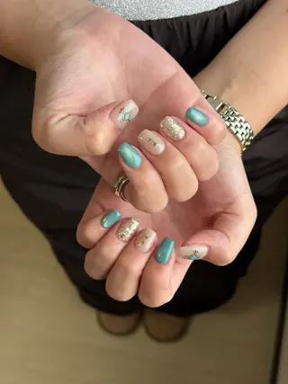 ネイル 枚方 Basea nails Minaのネイルデザイン