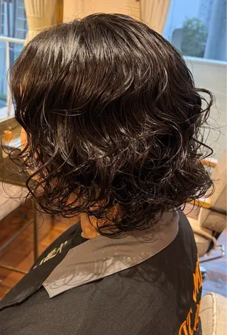ショート パーマ パーマ/ボブ/レイ ヤー💫SUZUKAのヘアスタイル