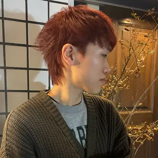 ショート ハイトーン/レイヤー カット/TAKEのヘアスタイル