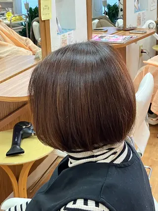 ショート 白髪染め　髪質改善 /湯浅貴子のヘアスタイル